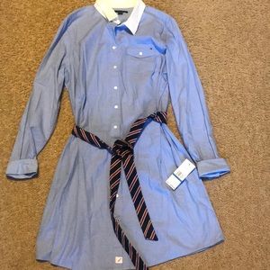 NWT Tommy Hilfiger Dress with waist tie